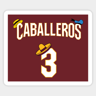 Jose Carioca Away Caballeros Sticker